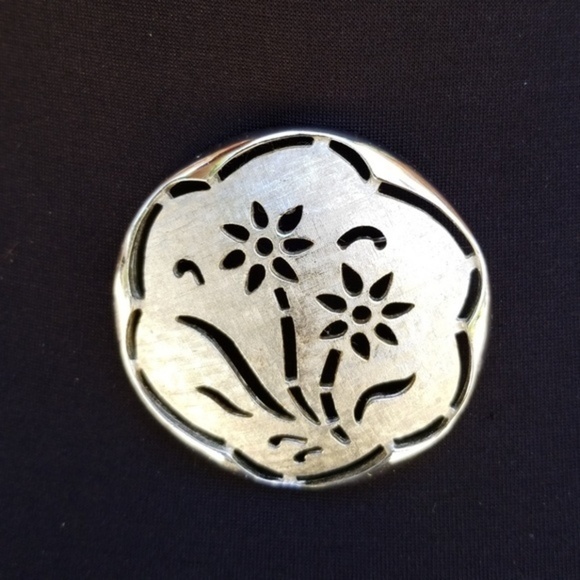 Vintage signed pendant/ brooch earrings‎ set - Picture 3 of 7